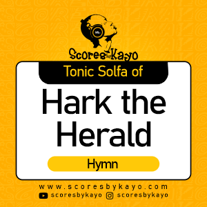 Tonic Solfa of Hark the Herald Angels Sing Christmas Carol